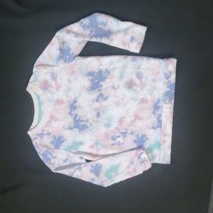 Girl's Pastel Tie Dye Sweatshirt